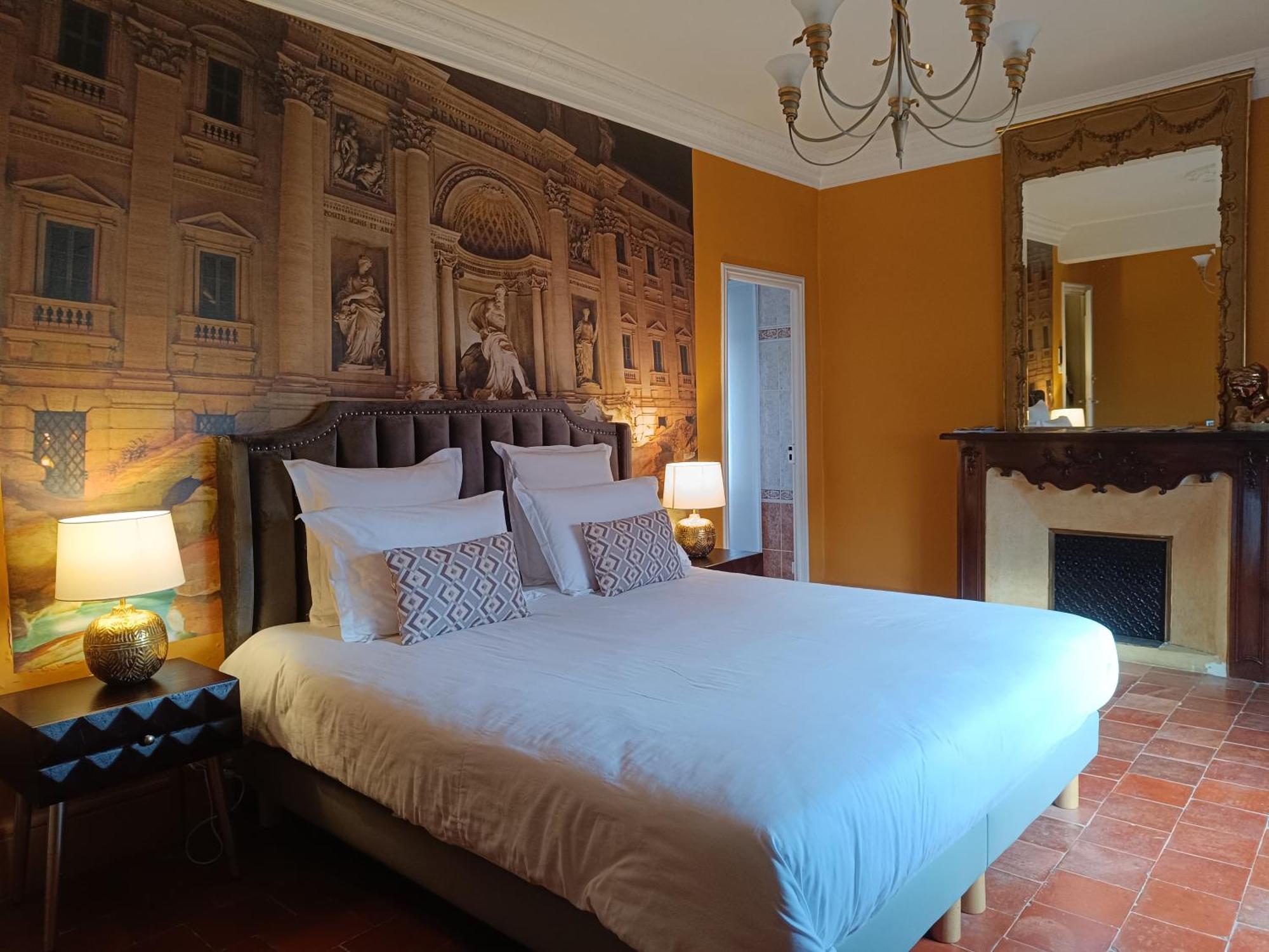 Les Jardins De La Fontaine Bed & Breakfast Ales Exterior photo